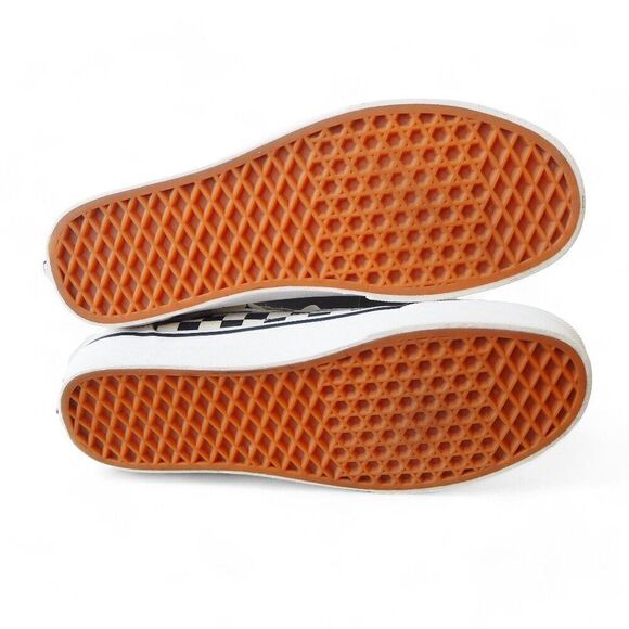 Vans Old Skool Checkerboard Skate Shoes Black / Cream Women's 9.5 - Picture 8 of 11